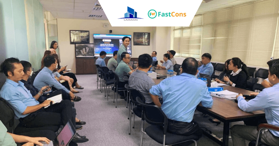 Tổng thầu LAIMIAN ứng dụng FastCons cho 150 nhân sự