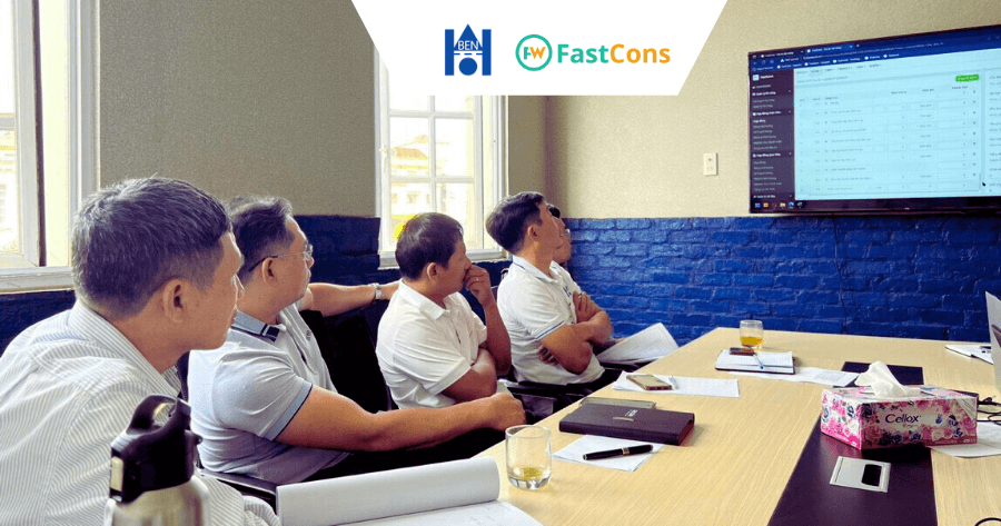 FastCons và BEN kích hoạt dự án chuyển đổi số xây dựng