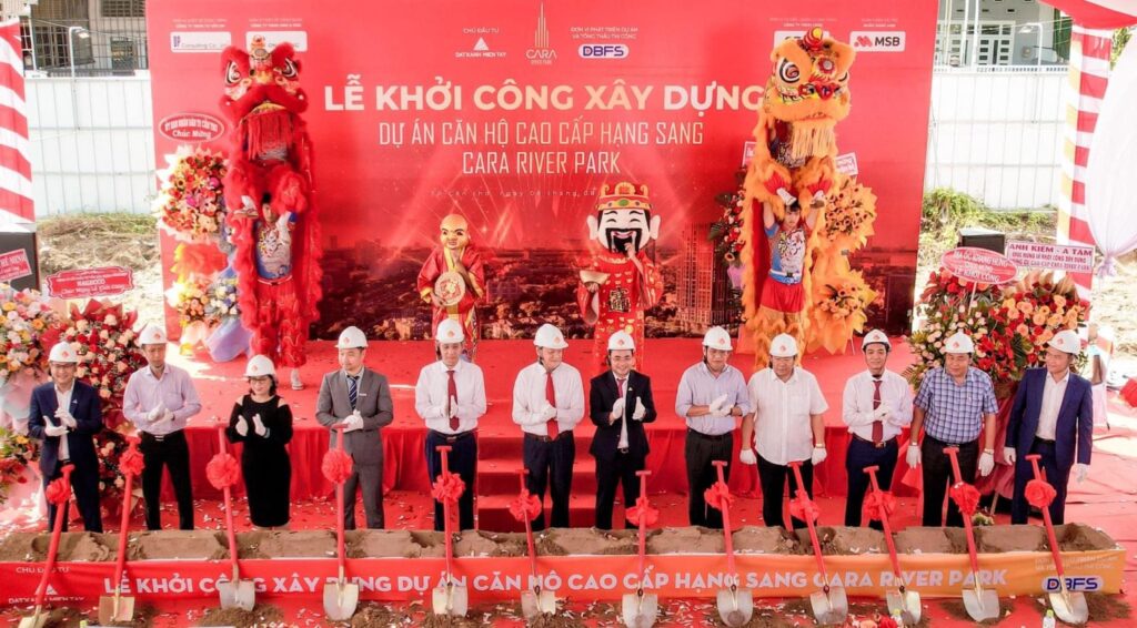 Dự án Cara River Park đã Khởi công với tổng mức đầu tư 564 tỷ đồng tại Cần Thơ