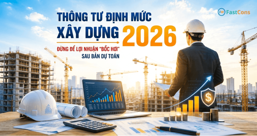 Thông tư định mức xây dựng 2026