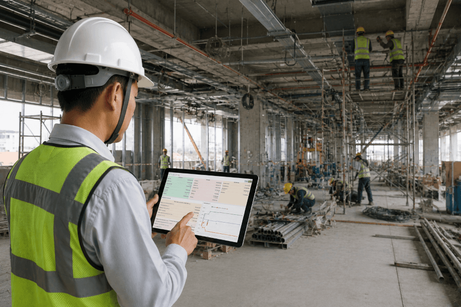 giám sát quản lý công trình cơ điện qua phần mềm