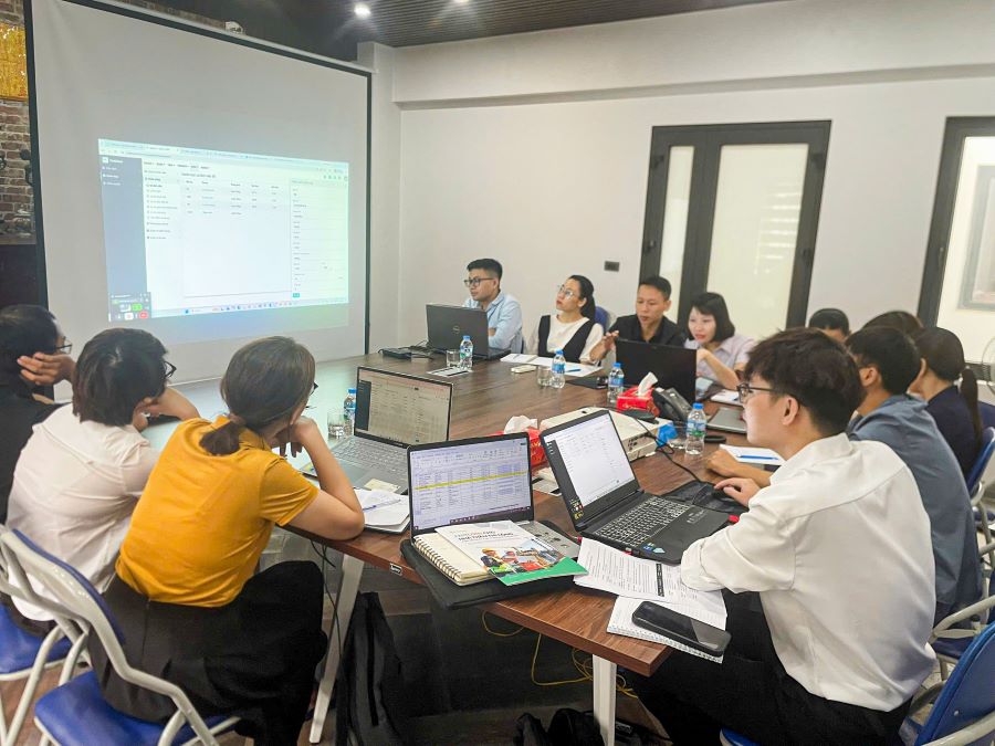 Triển khai phần mềm thực tế tại doanh nghiệp