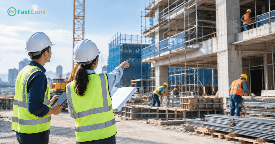 Xây dựng FK số hóa quản lý thi công  dự án dân dụng 